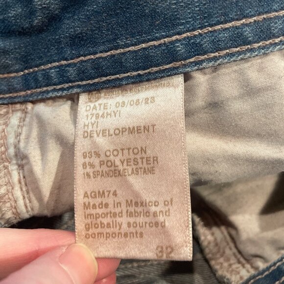 NWOT AG Adriano Goldschmied Men's 32x34 Everett Slim Straight Jean Faded - Picture 4 of 12